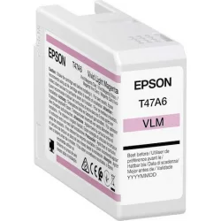 Epson T47A6 Ultrachrome PRO 10 Γνήσιο Μελάνι Εκτυπωτή InkJet Ανοιχτό Ματζέντα (C13T47A60N)