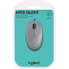 Logitech M110 Silent Ενσύρματο Ποντίκι Γκρι