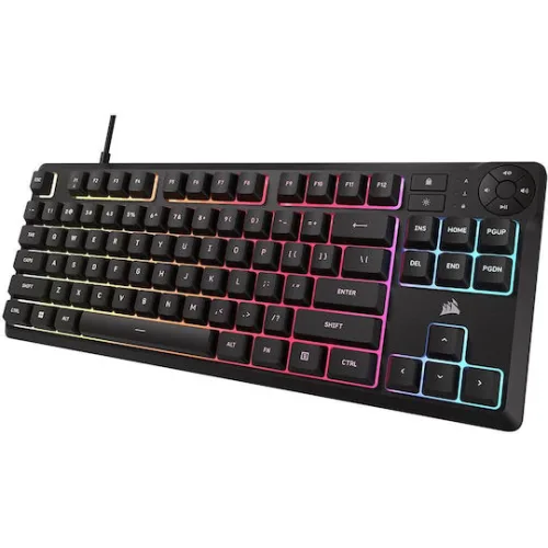 Corsair K55 Core TKL RGB Gaming Πληκτρολόγιο Tenkeyless με RGB φωτισμό (Αγγλικό US)