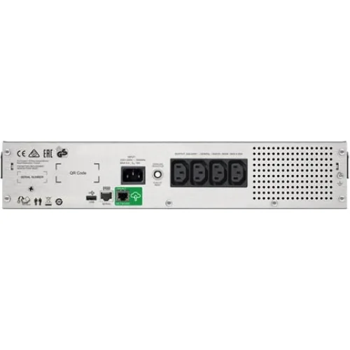 APC Smart-UPS C 1000VA LCD RM 2U with SmartConnect Line-Interactive 600W με 4 IEC Πρίζες