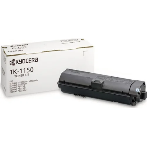 Kyocera TK-1150 Γνήσιο Toner Laser Εκτυπωτή Μαύρο 3000 Σελίδων (1T02RV0NL0) Kyocera TK-1150 Γνήσιο Toner Laser Εκτυπωτή Μαύρο 3000 Σελίδων (1T02RV0NL0)