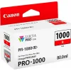 Canon PFI-1000 Γνήσιο Μελάνι Εκτυπωτή InkJet Κόκκινο (0554C001)