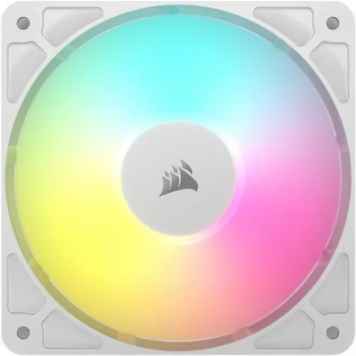 Corsair RS120 Case Fan με ARGB Φωτισμό και Σύνδεση 4-Pin PWM Λευκό