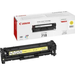Canon 718 Γνήσιο Toner Laser Εκτυπωτή Κίτρινο 2900 Σελίδων (2659B002)