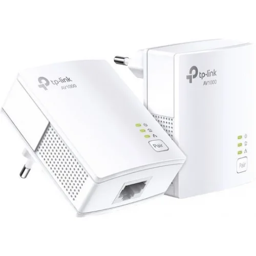 TP-LINK TL-PA7017 Kit v1 Powerline Διπλό για Ενσύρματη Σύνδεση και Θύρα Gigabit Ethernet