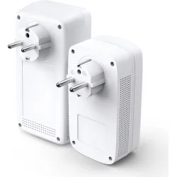 TP-LINK TL-WPA8631P KIT v4 Powerline Διπλό για Ασύρματη Σύνδεση Wi‑Fi 5 με Passthrough Πρίζα και 3 Θύρες Gigabit Ethernet