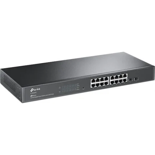 TP-LINK TL-SG2218 v1 Managed L2 Switch με 16 Θύρες Ethernet και 2 SFP Θύρες