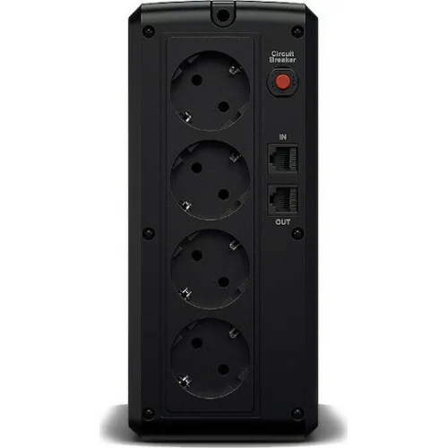 CyberPower UT1050EG UPS Line-Interactive 1050VA 630W με 4 Schuko Πρίζες