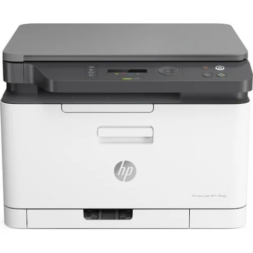 HP MFP 178nw Έγχρωμο Πολυμηχάνημα Laser με WiFi και Mobile Print 4ZB96A
