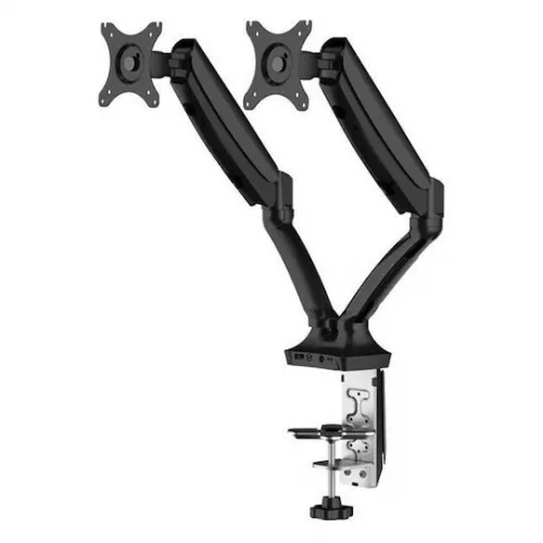 Loctek DLB502D Βάση Γραφείου για 2 Οθόνες έως 27" με Βραχίονα