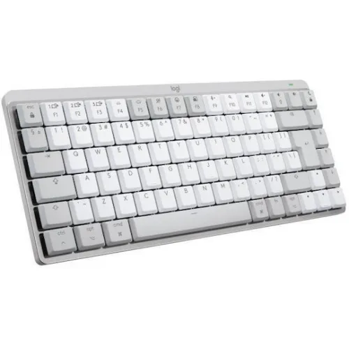Logitech MX Mechanical Mini Ασύρματο Πληκτρολόγιο Αγγλικό US Ανοιχτό Γκρι