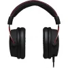 HyperX Cloud Alpha Over Ear Gaming Headset με σύνδεση 2x3.5mm / 3.5mm Κόκκινο
