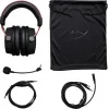 HyperX Cloud Alpha Over Ear Gaming Headset με σύνδεση 2x3.5mm / 3.5mm Κόκκινο