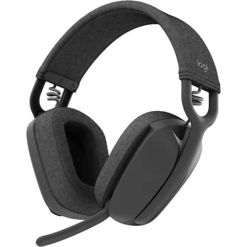 Logitech Zone Vibe 100 Ασύρματα On Ear Multimedia Ακουστικά με μικροφωνο και σύνδεση Bluetooth σε Γκρι χρώμα