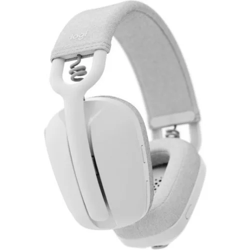 Logitech Zone Vibe 100 Ασύρματα On Ear Multimedia Ακουστικά με μικροφωνο και σύνδεση Bluetooth σε Λευκό χρώμα