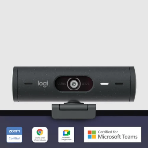 Logitech Brio 500 Web Camera Full HD 1080p με Autofocus