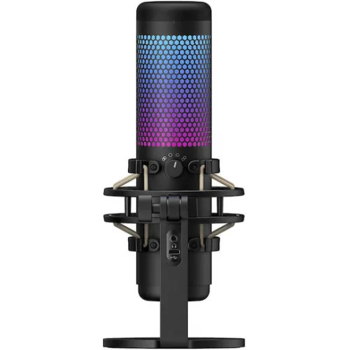 HyperX HyperX QuadCast S Δυναμικό Μικρόφωνο USB Επιτραπέζιο για Studio
