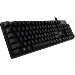 Logitech G512 Carbon Gaming Μηχανικό Πληκτρολόγιο με GX Blue διακόπτες και RGB φωτισμό (Αγγλικό US)
