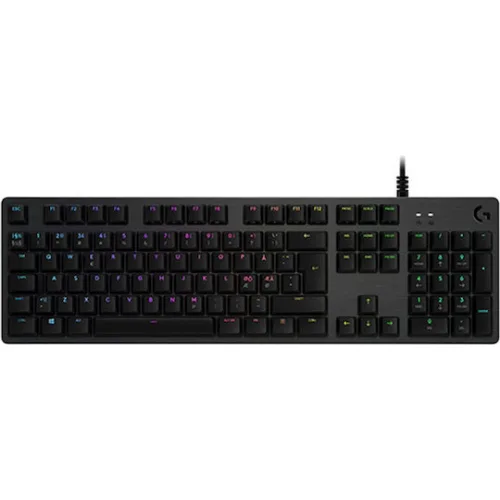 Logitech G512 Carbon Gaming Μηχανικό Πληκτρολόγιο με GX Blue διακόπτες και RGB φωτισμό (Αγγλικό US)