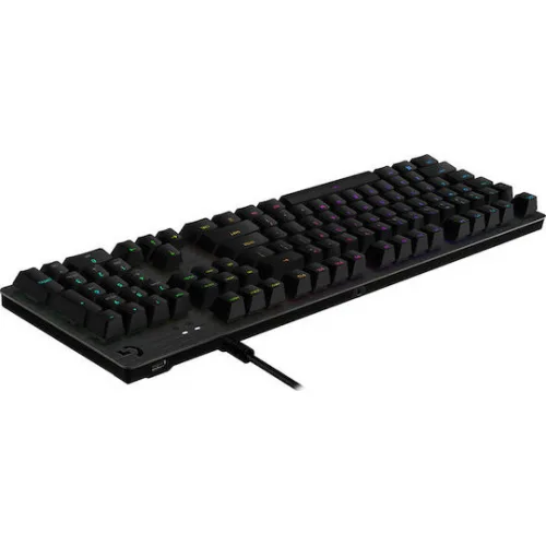 Logitech G512 Carbon Gaming Μηχανικό Πληκτρολόγιο με GX Blue διακόπτες και RGB φωτισμό (Αγγλικό US)