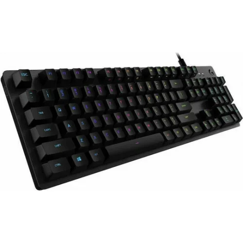 Logitech G512 Gaming Μηχανικό Πληκτρολόγιο με GX Brown διακόπτες και RGB φωτισμό (Αγγλικό US)