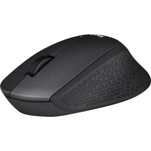 Logitech M330 Silent Plus Ασύρματο Ποντίκι Μαύρο