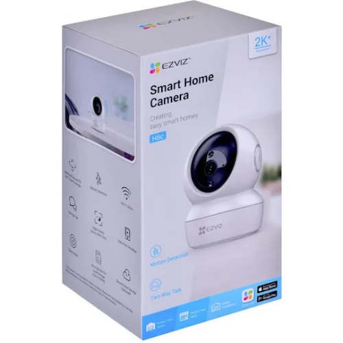 Ezviz CS-H6c-R100-8B4WF IP Κάμερα Παρακολούθησης Wi-Fi Full HD+ 4MP με Φακό 4mm