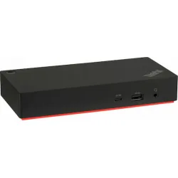 Lenovo ThinkPad Universal 90W USB-C Docking Station με HDMI/DisplayPort 4K PD Ethernet και συνδεση 3 Οθονών Μαύρο