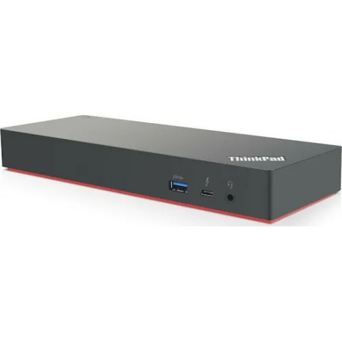 Lenovo ThinkPad Universal 90W USB-C Docking Station με HDMI/DisplayPort 4K PD Ethernet και συνδεση 3 Οθονών Μαύρο