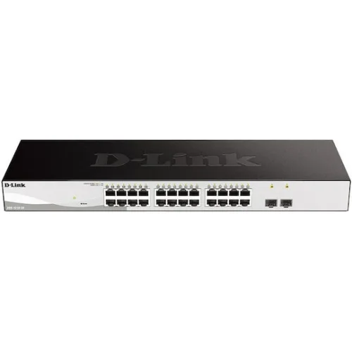 D-Link DGS-1210-26 Unmanaged L2 Switch με 26 Θύρες Gigabit (1Gbps) Ethernet και 2 SFP Θύρες