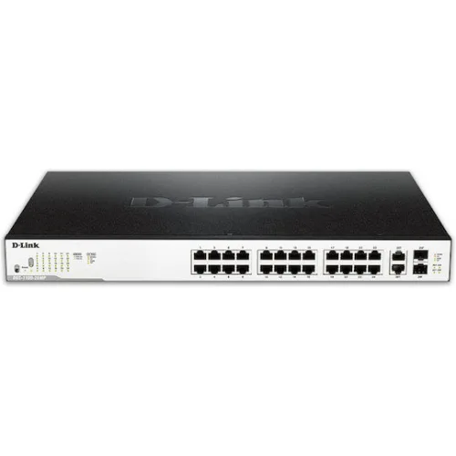 D-Link DGS-1210-26 Unmanaged L2 Switch με 26 Θύρες Gigabit (1Gbps) Ethernet και 2 SFP Θύρες