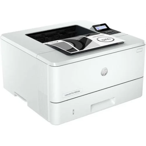 HP LaserJet Pro 4002dw Ασπρόμαυρος Εκτυπωτής με WiFi και Mobile Print 2Z606F