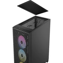 Corsair 3000D Airflow TG RGB Gaming Midi Tower Κουτί Υπολογιστή με Πλαϊνό Παράθυρο Μαύρο