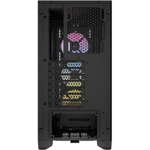 Corsair 3000D Airflow TG RGB Gaming Midi Tower Κουτί Υπολογιστή με Πλαϊνό Παράθυρο Μαύρο