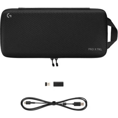 Logitech Pro X TKL Ασύρματο Gaming Μηχανικό Πληκτρολόγιο Tenkeyless με RGB φωτισμό (Αγγλικό US)