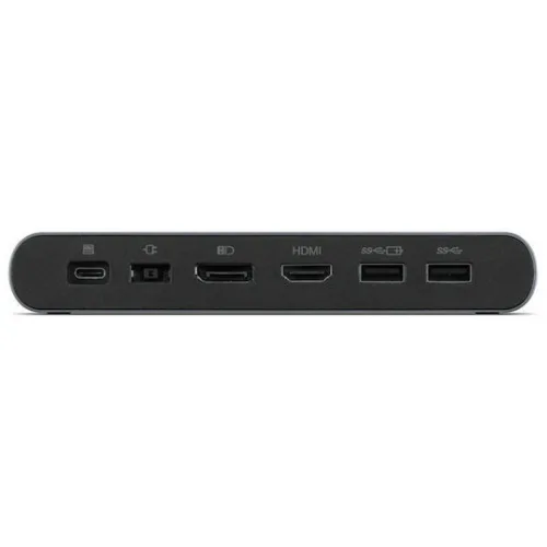 Lenovo USB-C Universal Business Dock USB-C Docking Station με HDMI/DisplayPort 4K και σύνδεση 2 Οθονών Μαύρο
