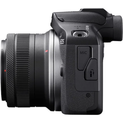 Canon EOS R100 Mirrorless Φωτογραφική Μηχανή Kit (RF-S 18-45mm f/4.5-6.3 IS STM) Μαύρη