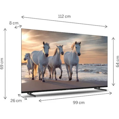 Thomson Smart Τηλεόραση 50" 4K UHD LED 50UA5S13 HDR (2023)