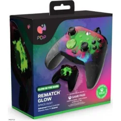PDP Rematch Ενσύρματο Gamepad για Xbox Series Space Dust Glow In The Dark
