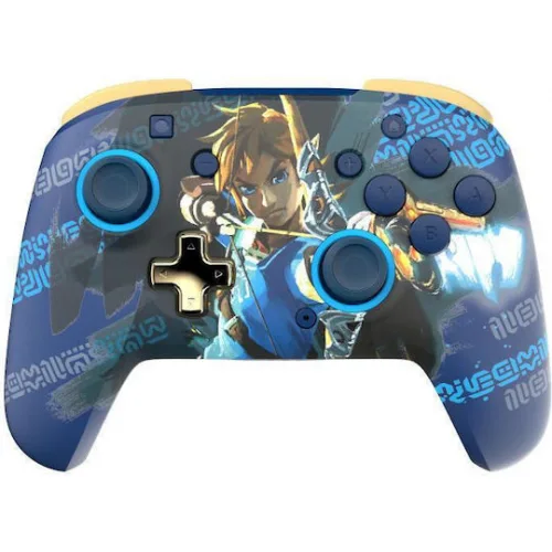 PDP Rematch Ασύρματο Gamepad για Switch Link Hero Glow in the Dark