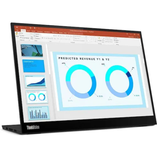 Lenovo ThinkVision M14d IPS Φορητό Monitor 14" 2240x1400 με Χρόνο Απόκρισης 6ms GTG