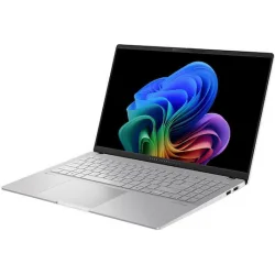 Asus Vivobook S 15 OLED S5507QA-MA001W 15.6" 120Hz (Snapdragon-X Elite X1E-78-100/32GB/1TB SSD/W11 Home) Cool Silver (GR Keyboard)