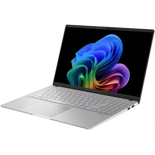 Asus Vivobook S 15 OLED S5507QA-MA001W 15.6" 120Hz (Snapdragon-X Elite X1E-78-100/32GB/1TB SSD/W11 Home) Cool Silver (GR Keyboard)