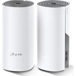 TP-LINK Deco E4 v1 WiFi Mesh Network Access Point Wi‑Fi 5 Dual Band (2.4 & 5GHz) σε Διπλό Kit