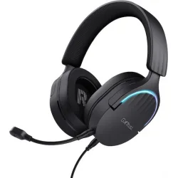 Trust GXT490 Fayzo Over Ear Gaming Headset με σύνδεση USB Black for PS4 / PS5