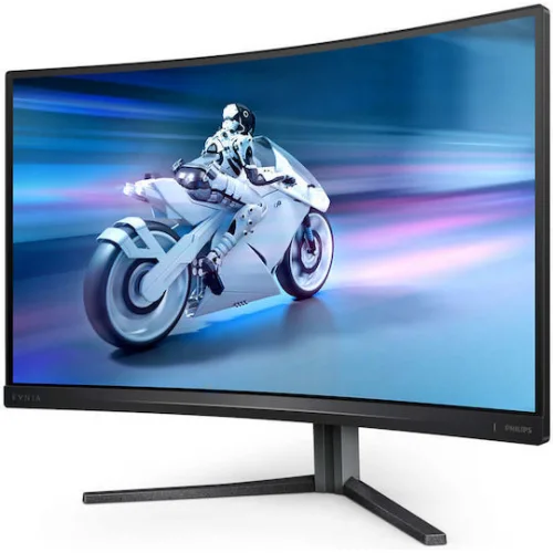 Philips Evnia 27M2C5500W VA HDR Curved Gaming Monitor 27" QHD 2560x1440 240Hz με Χρόνο Απόκρισης 1ms GTG