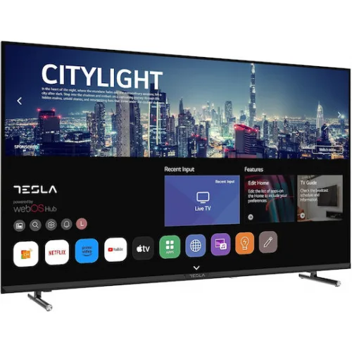 Tesla Smart Τηλεόραση 43" 4K UHD LED Series 6 HDR (2025) 43E645BUW