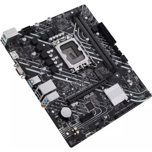 Asus Prime H610M-K D4 Motherboard Micro ATX με Intel 1700 Socket 90MB1A10-M0EAY0