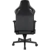 Anda Seat Dark Knight Καρέκλα Gaming Δερματίνης με Ρυθμιζόμενα Μπράτσα Μαύρη