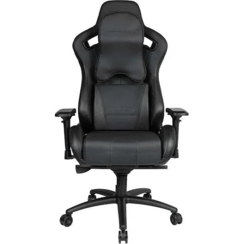 Anda Seat Dark Knight Καρέκλα Gaming Δερματίνης με Ρυθμιζόμενα Μπράτσα Μαύρη